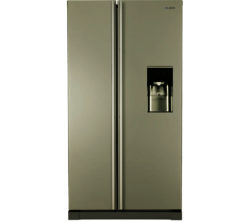 SAMSUNG  RSA1RTPN American-Style Fridge Freezer - Platinum